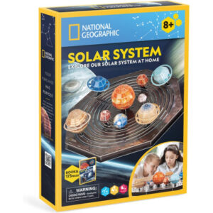 Пазл Cubic Fun Трехмерная головоломка-конструктор Stem Солнечная система (DS1087h)