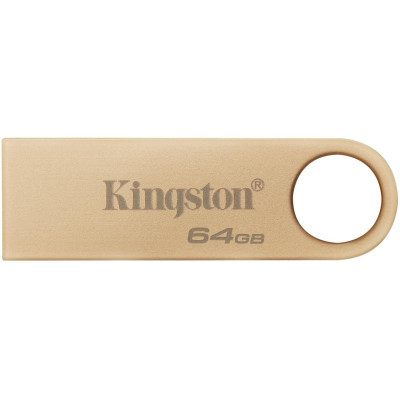 USB флеш накопитель Kingston 64GB DataTraveler SE9 G3 Gold USB 3.2 (DTSE9G3/64GB)