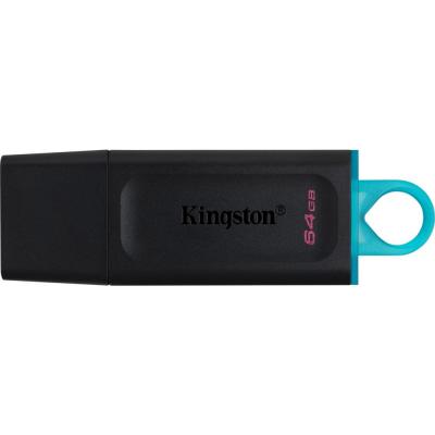 USB флеш накопитель Kingston 64GB DataTraveler Exodia Black/Teal USB 3.2 (DTX/64GB)