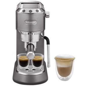 Рожковая кофеварка эспрессо DeLonghi EC 885 GY (Dedica Arte)