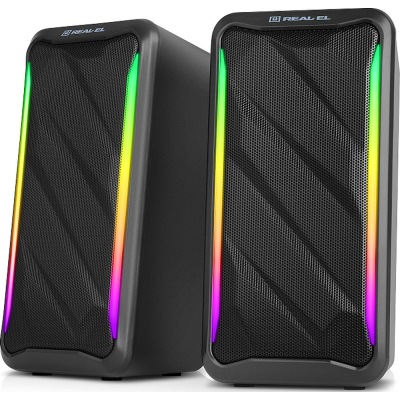 Акустическая система REAL-EL S-130 USB Black (EL121100018)