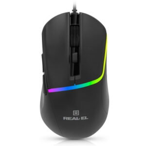 Мышка REAL-EL RM-530 USB Black (EL123200053)