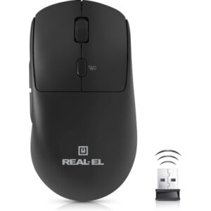 Мышка REAL-EL RM-355W Wireless Black (EL123200054)