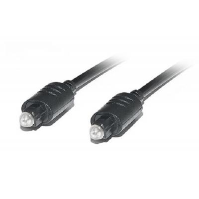 Кабель мультимедийный Optical Toslink M-M 2m black REAL-EL (EL123500037)