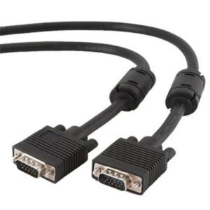 Кабель мультимедийный VGA M to VGA M 1.8m black REAL-EL (EL123500043)