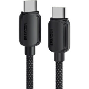 Дата кабель USB-C to USB-C 3.0m 100W black Essager (EXCTT1-WLC01-P)