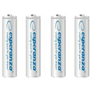Аккумулятор Esperanza AAA 1000mAh Ni-MH * 4 white (EZA102W)