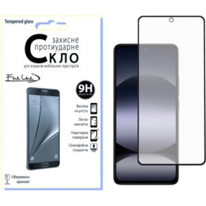 Стекло защитное Fine Line Xiaomi Redmi Note 14S Black (FL-TGFG-392)