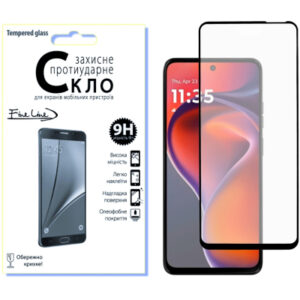 Стекло защитное Fine Line Full Glue Motorola G15 / G15 Power Black (FL-TGFG-397)