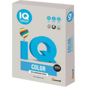 Бумага Mondi IQ color А4 trend, 160g 250sh Gray (GR21/A4/160/IQ)