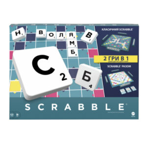 Настольная игра Scrabble Скрабл Оригинал на украинском (HXW21)