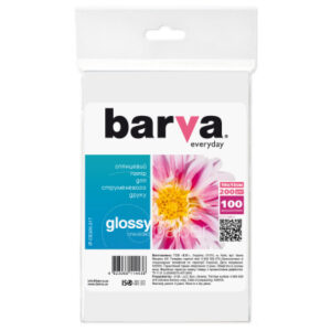 Фотобумага Barva 10x15, 200 g/m2, Everyday, Glossy 100с (IP-CE200-217)