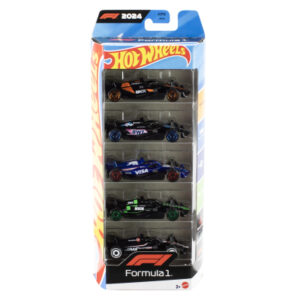 Машина Hot Wheels набор F1 2024 5 базовых болидов (JGF58)