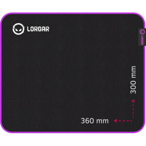 Коврик для мышки Lorgar Main 313 Black/Purple (LRG-GMP313)