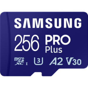 Карта памяти Samsung 256GB microSDXC class 10 UHS-I U3 V30 Pro Plus (MB-MD256SB/WW)