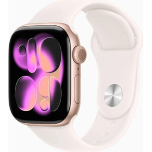 Смарт-часы Apple Watch Series 11 GPS 42mm Rose Gold Aluminium Case with Light Blush Sport Band - S/M (MEU04RK/A)
