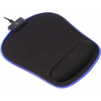 Коврик для мышки Maxxter MMP-LEDPAD-BK RGB Black (MMP-LEDPAD-BK)