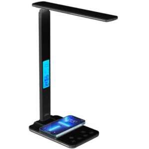 Настольная лампа Media-Tech MT222, QI, 3000-6500К, 750 Lm, black (MT222K)