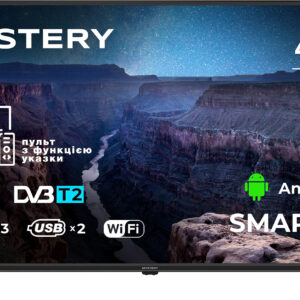 TV 43 Mystery MTV-4350FST2 Full HD/Smart/Android 11/2xUSB 2.0/Wi-Fi/Miracast/Black