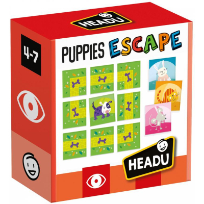 Развивающая игрушка Headu Побег щенков (MU51296)