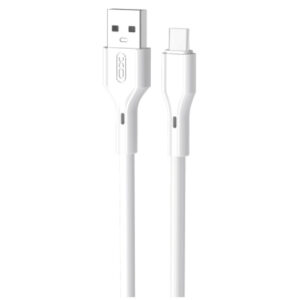 Дата кабель USB 2.0 AM to USB-C 1.0m white XO (NB230_C_White)