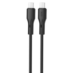 Дата кабель USB-C to USB-C 1.0m 60W black XO (NBQ231B_Black)