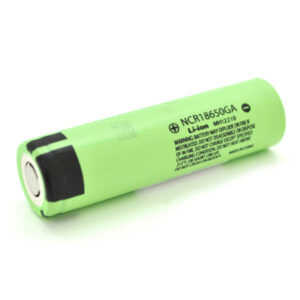 Аккумулятор 18650 3500mAh, TipTop, 10A, 4.2/3.6/2.5V, green Panasonic (NCR18650GA)