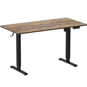 Компьютерный стол OfficePro ODE1470DW Dark Wood/Black (ODE1470DW)