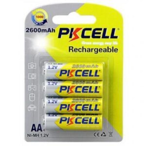 Аккумулятор PkCell AA R6 NiMH 2600mAh * 4 (PC/AA2600-4B)