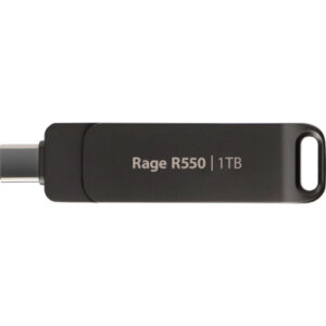 USB флеш накопитель Patriot 1TB Rage R550 Matte Black USB 3.2/Type-C (PE1TR550DSAD)