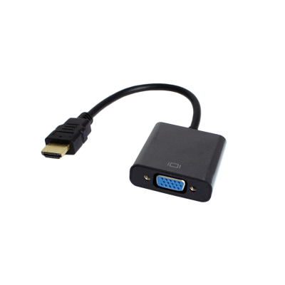 Переходник HDMI M to VGA F V1.4 60Hz 0.15m black Patron (PN-HDMI-VGA)
