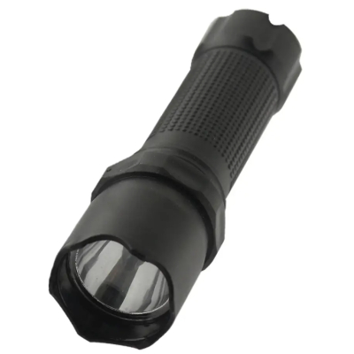 Фонарь Quantum Minik black 3W LED з USB (QM-FL1040)