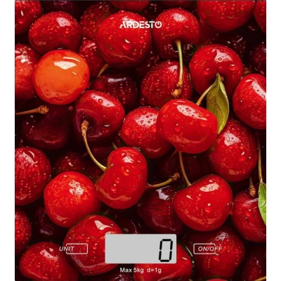 Весы кухонные Ardesto SCK-893CHERRY