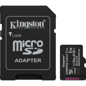 Карта памяти Kingston 1TB microSDXC class 10 UHS-I U3 V30 A1 Canvas Select Plus (SDCS3/1TB)