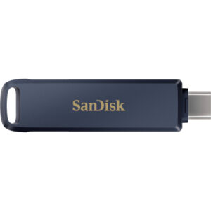 USB флеш накопитель SanDisk 128GB Phone Drive for iPhone Metallic Sky Lightning/Type-C U (SDIXD0N-128G-GN6NE)