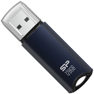 USB флеш накопитель Silicon Power USB 128GB SILICON POWER usb3.2 Marvel M02 Aluminum Blue (SP128GBUF3M02V1B)