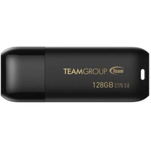 USB флеш накопитель Team 128GB C175 Pearl Black USB 3.1 (TC1753128GB01)