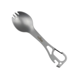Ложка-вилка туристическая Tribe Multi Spork сталева (T-FC-0037-metal)