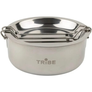 Набор туристической посуды Tribe Tourist Set 1,2 л сталевий (T-FG-0008-metal)
