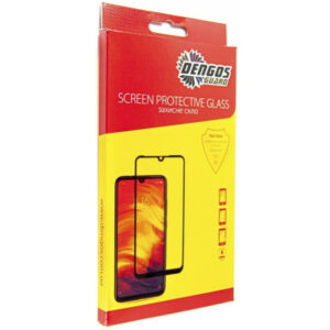 Стекло защитное Dengos Full Glue Samsung Galaxy S21 FE black frame (TGFG-252)