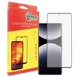 Стекло защитное Dengos Full Glue Xiaomi Redmi Note 14 Pro (black) (TGFG-382)
