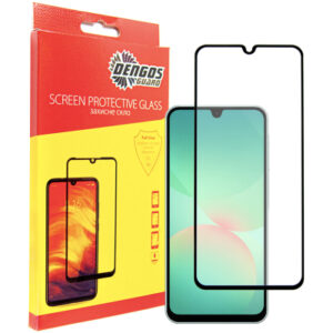 Стекло защитное Dengos Full Glue Samsung Galaxy A26 5G (black) (TGFG-386)