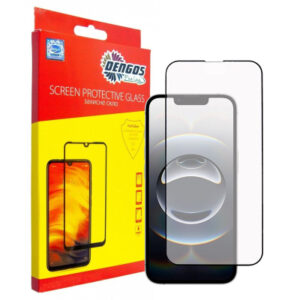 Стекло защитное Dengos Full Glue iPhone 16e Black (TGFG-424)