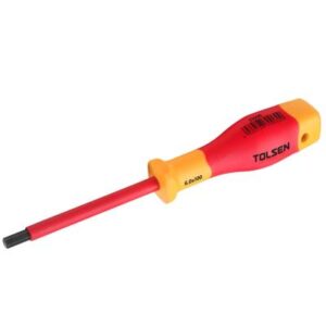 Отвертка Tolsen Premium диэлектрическая VDE шестигранная H 8.0х100 мм (V31008)