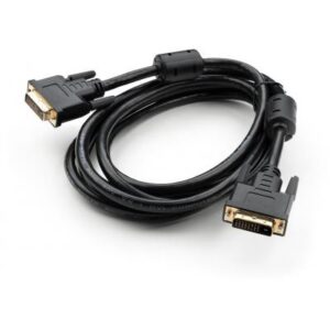 Кабель мультимедийный DVI M to DVI M 3.0m 24+1pin Vinga (VCPDCDVIMM3BK)