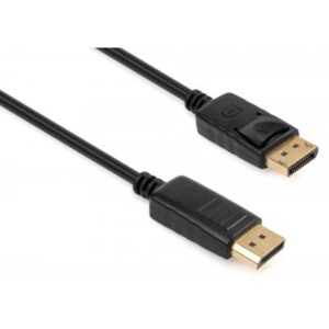 Кабель мультимедийный DisplayPort M to DisplayPort M 1.8m Vinga (VCPDP1.8BK)