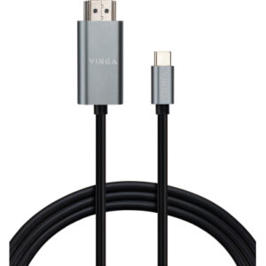 Кабель мультимедийный USB-C to HDMI M 1.5m V1.4 4K30Hz Vinga (VCPVCCH1415)