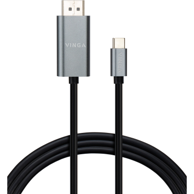 Кабель мультимедийный USB-C to HDMI M 1.5m v2.0 4K60Hz Vinga (VCPVCCH2015)