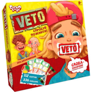 Настольная игра Danko Toys Вето (Veto), украинский (VETO-01-01U)