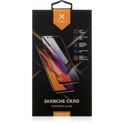 Стекло защитное Vinga Apple iPhone 17 Pro (VGIP17P)